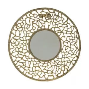 image of Gallery Interiors Verdant Gold Wall Mirror / large