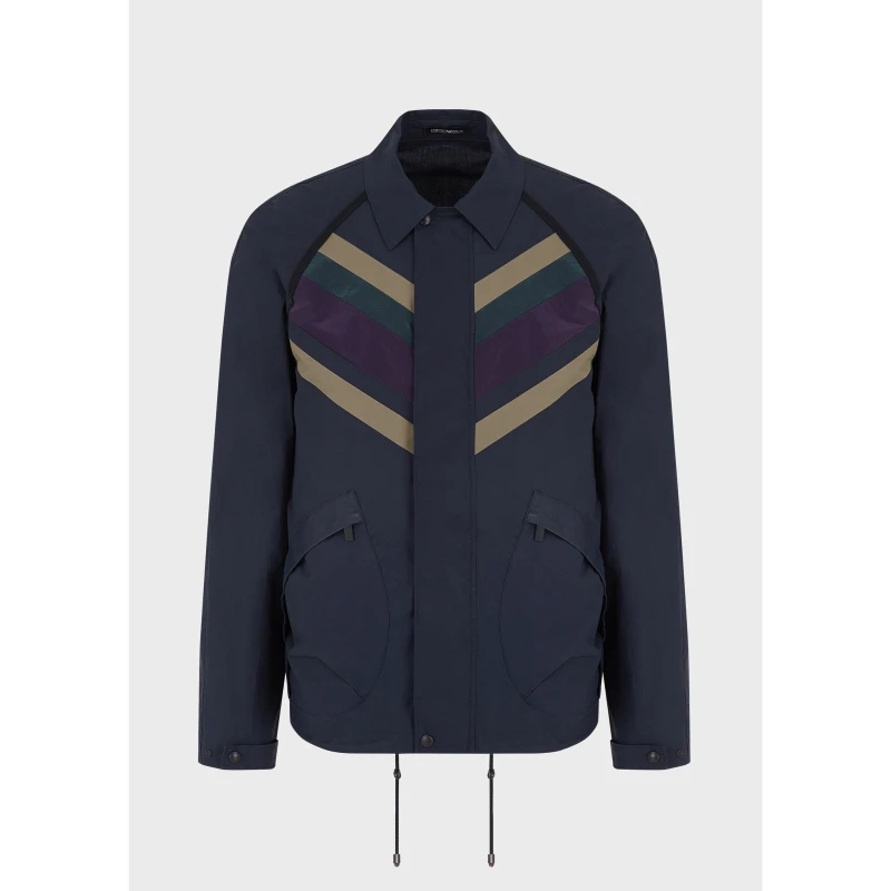 Image of Emporio Armani Emporio fr cont jkt - Blue Blue XS