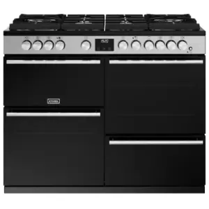 Image of Stoves 444411504 110cm Precision DX D1100DF GTG Dual Fuel Range in St