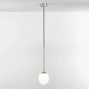 Image of LED 1 Light Ceiling Pendant Light Polished Chrome IP44