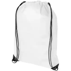 Image of Bullet Evergreen Non Woven Premium Rucksack (34 x 42cm) (White)