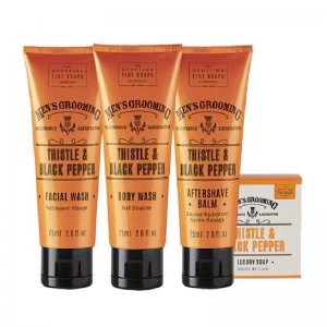 Image of Scottish Fine Soaps Thistle & Black Pepper Gift Set