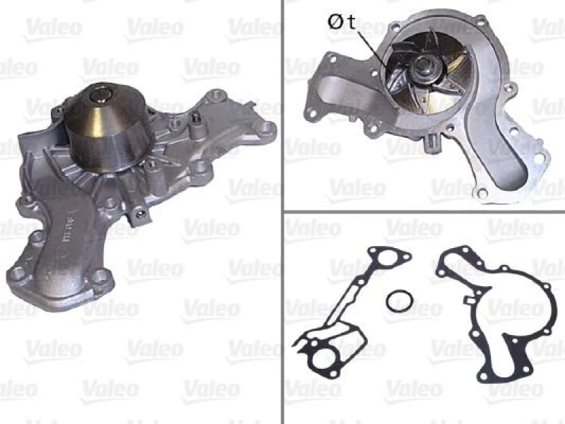Image of Water pump VALEO 506408