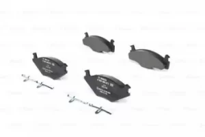 Image of Bosch 0986468873 BP737 Brake Pad Set Disc Brake Front Axle