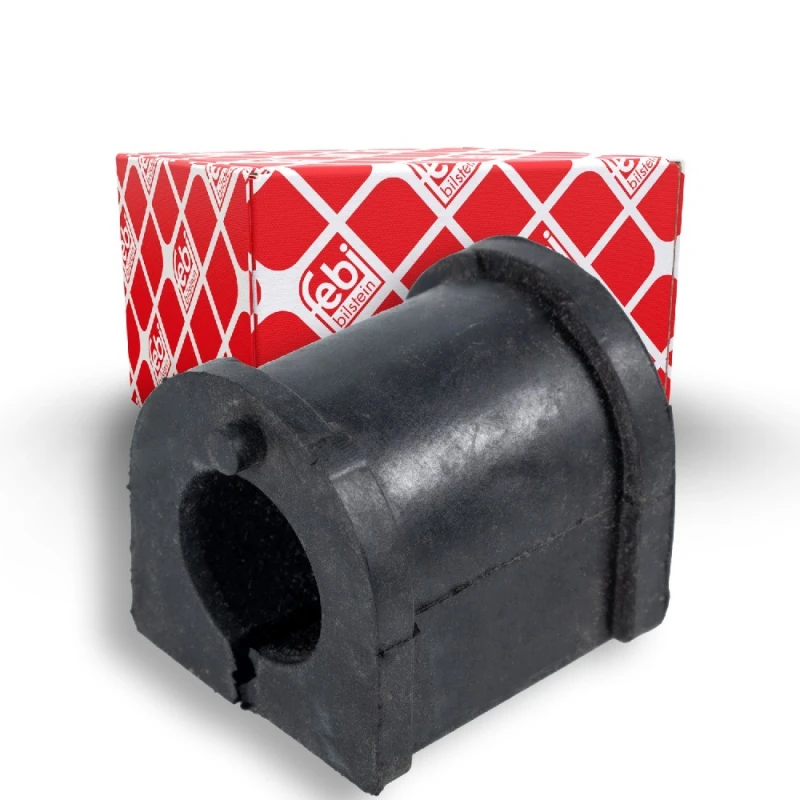 Image of FEBI BILSTEIN 41572 Stabilizer Bushes Rear Axle, Rubber Rubber Anti-roll Bar Bush Kit (1334)