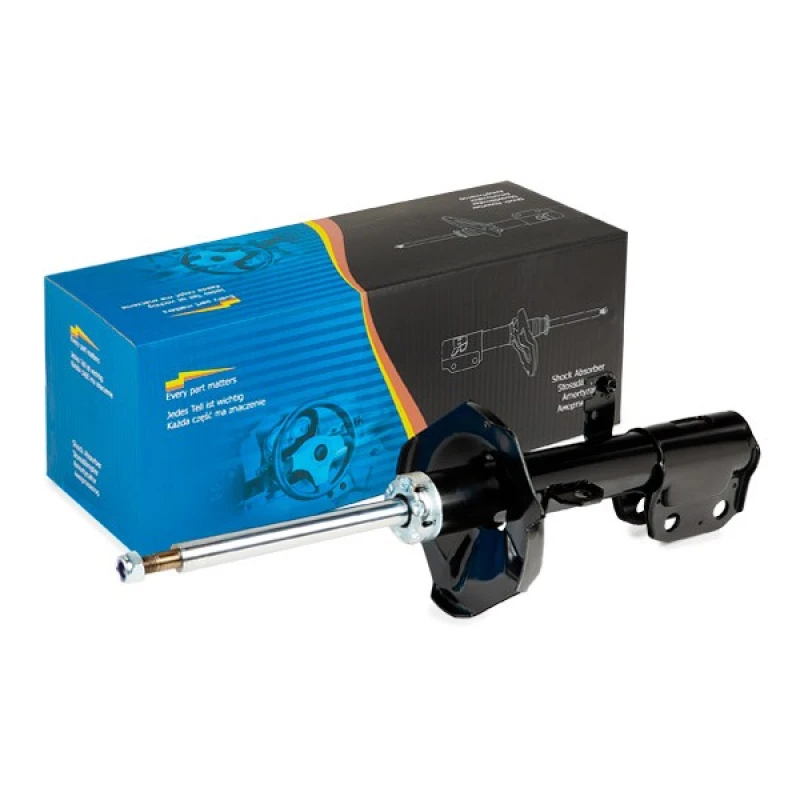 Image of KRAFT 4003736 Shock absorber Front Axle Left, Gas Pressure, Suspension Strut, Top pin Shock Absorber (854)