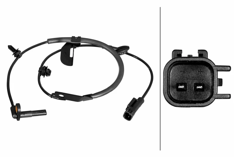 Image of HELLA ABS sensor HELLA 6PU 358 217-601