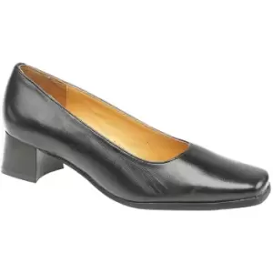 Image of Amblers Walford Ladies Leather Court / Womens Shoes (3.5 UK) (Black)