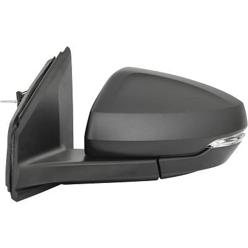 Image of DIEDERICHS 2209025 Wing mirror Left, for manual mirror adjustment, Grained Outside Mirror (50)
