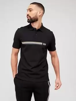 image of BOSS Pack 32 Polo Shirt - Black, Size XL, Men