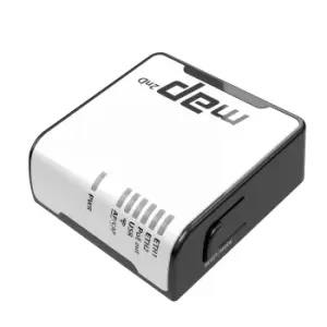 Image of Mikrotik mAP Black, White Power over Ethernet (PoE)