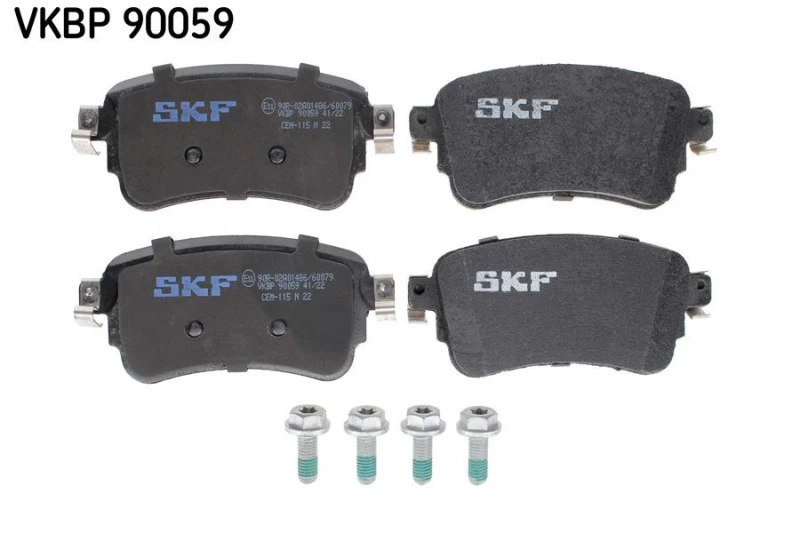 Image of SKF Brake pad set SKF VKBP 90059