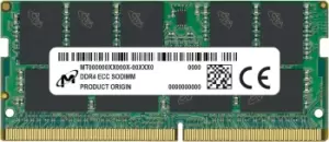 image of DDR4 ECC SODIMM 16GB 1Rx8 3200 - 16GB - ECC