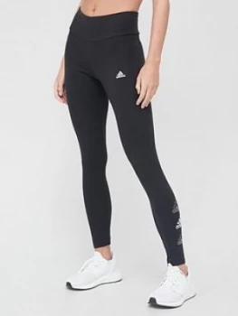 image of adidas Stacked Legging - Black Size M Women