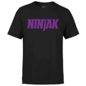 image of Valiant Comics Ninjak Logo T-Shirt - L - Black