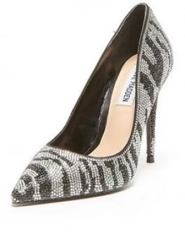 Image of Steve Madden Daisie Heeled Shoes - Zebra