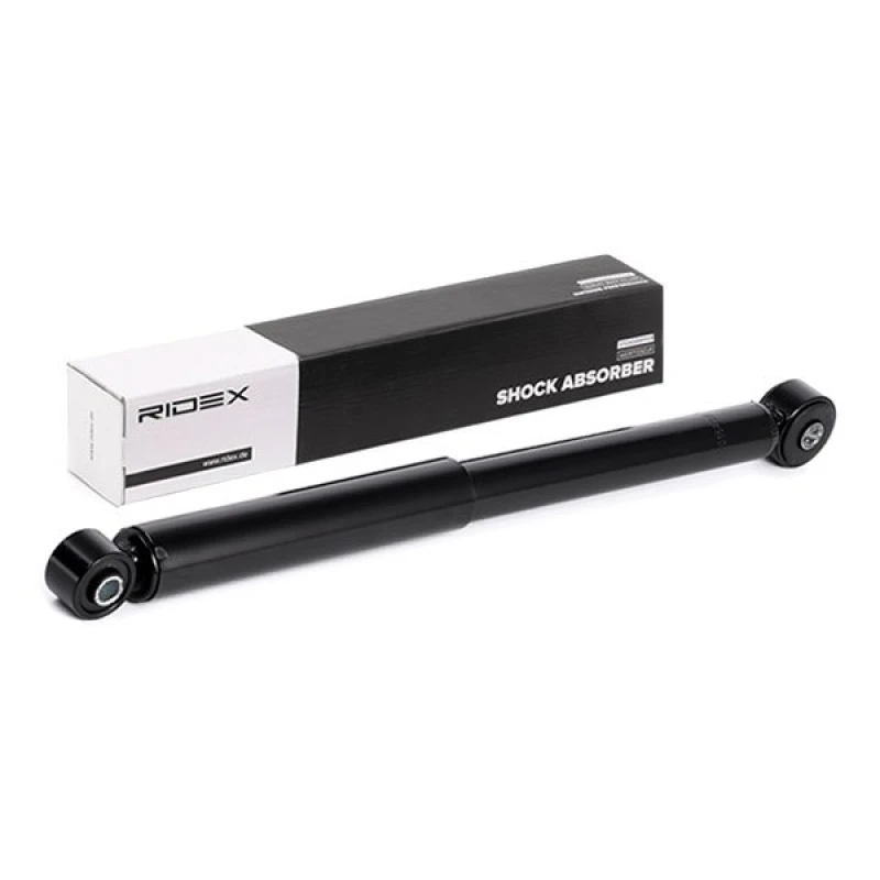 Image of RIDEX 854S0286 Shock absorber Rear Axle, Gas Pressure, Telescopic Shock Absorber, Bottom eye Shock Absorber (854)