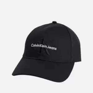 Image of Calvin Klein Jeans Logo-Embroidered Cotton-Twill Baseball Cap