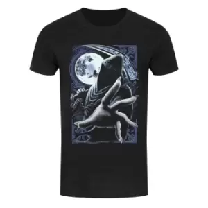 image of Requiem Collective Mens Enslaved Reaper T-Shirt (Large (40-42in)) (Black)