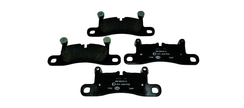 Image of HELLA Brake pad set HELLA 8DB 355 015-101