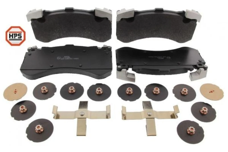Image of Brake pad set MAPCO 6676HPS