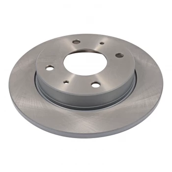 Image of Brake Disc 22834 by Febi Bilstein Rear Axle Genuine OE - 1 Pair