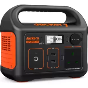 image of Jackery - Portable Power Station Explorer 240, 240Wh Lithium Battery for Outdoors