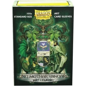 image of Dragon Shield - King Mothar Vangard: Coat-of-Arms Classic Art Sleeves - 100 Sleeves