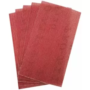 Image of ProNet PN70120 Abrasive Hook & Loop Sanding Sheet 125mm x 70mm, 120grit - Pack o