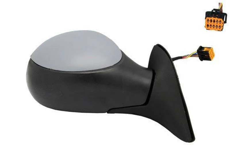 Image of ALKAR 6122339 Wing mirror Right, Electric, Convex, primed Outside Mirror (50)