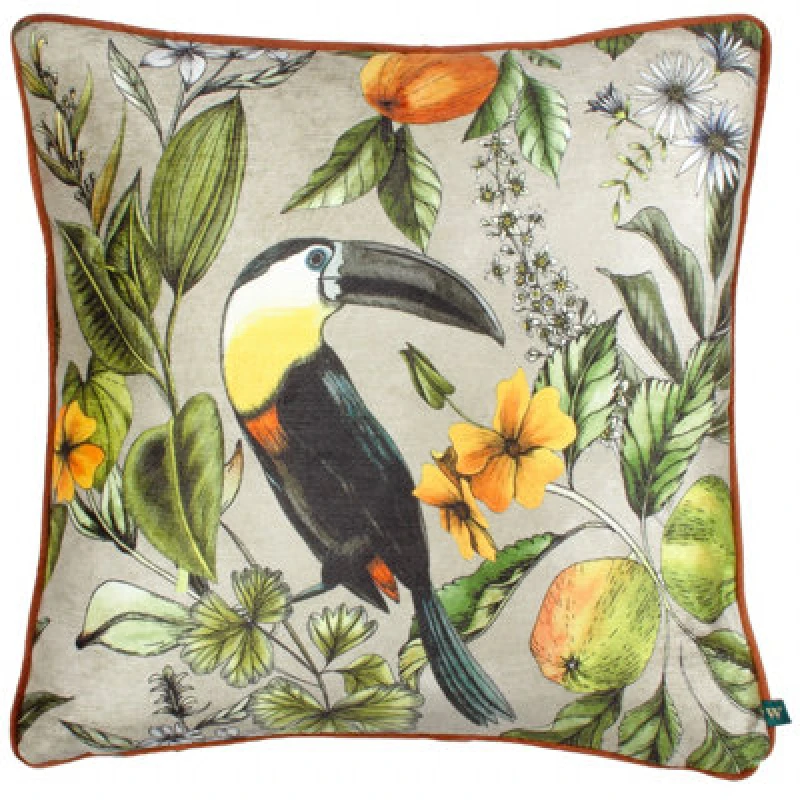 Image of Wylder Tropics Leilani Toco Tropical Polyester Filled Cushion Multi