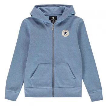 Converse Full Zip Hoodie Junior - Coast Heather