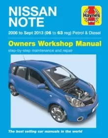Image of Nissan Note petrol & diesel ('06-Sept 13) 06 to 63