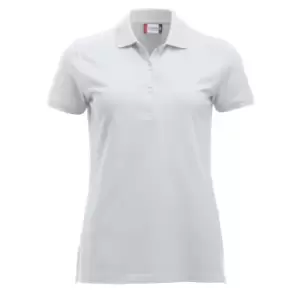 Image of Clique Womens/Ladies Marion Polo Shirt (M) (White)
