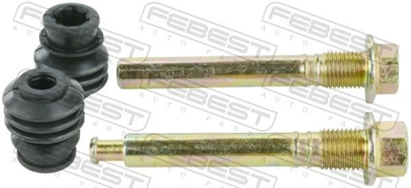 Image of FEBEST 2074-SEBRF-KIT Brake Caliper Bolt Guide Bolt,brake caliper (2169)