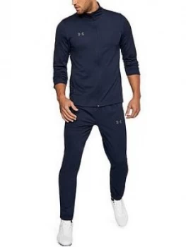 Image of Urban Armor Gear Challenger Il Knit Warm Up Tracksuit - Navy, Size XL, Men