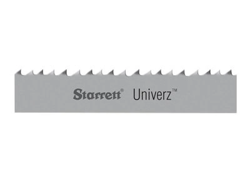 Image of Starrett Univerz M42 Bi Metal Power Tool Bandsaw Blades Pack of 3 UNZ13C101411403 Length: 1140mm