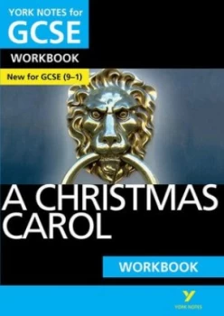 Image of A Christmas Carol York Notes for Gcse 9-1 Workbook by Beth Kemp Book