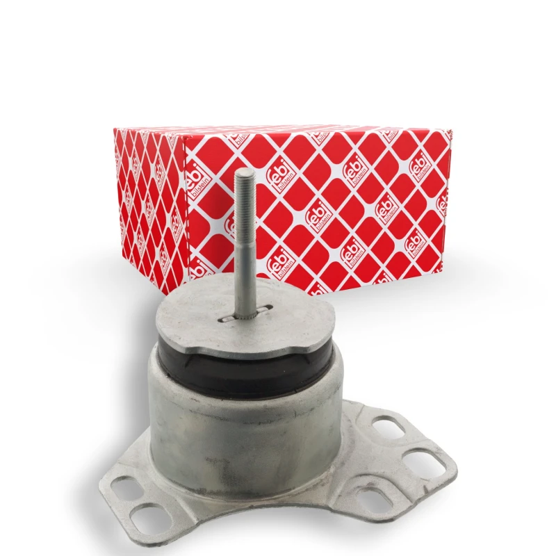 Image of FEBI BILSTEIN 12690 Engine mount Left, Rubber-Metal Mount Engine Mounting (247)