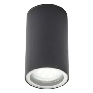 image of Zinc Ceiling Light Porch Ceiling Light LETO Anthracite Grey