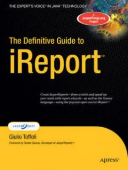 Image of The Definitive Guide to Ireport by Giulio Toffoli Book