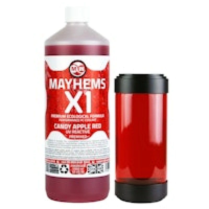 Image of Mayhems X1 UV Red Premixed Watercooling Fluid 1L