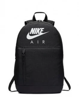 image of Nike Air Kids Backpack with FREE Pencil Case - Black/White