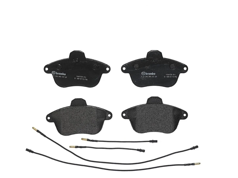 Image of BREMBO Brake pad set BREMBO P 61 046