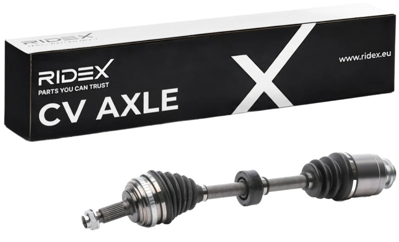Image of RIDEX 13D0593 Drive shaft Front Axle Left Drive Shaft (13)