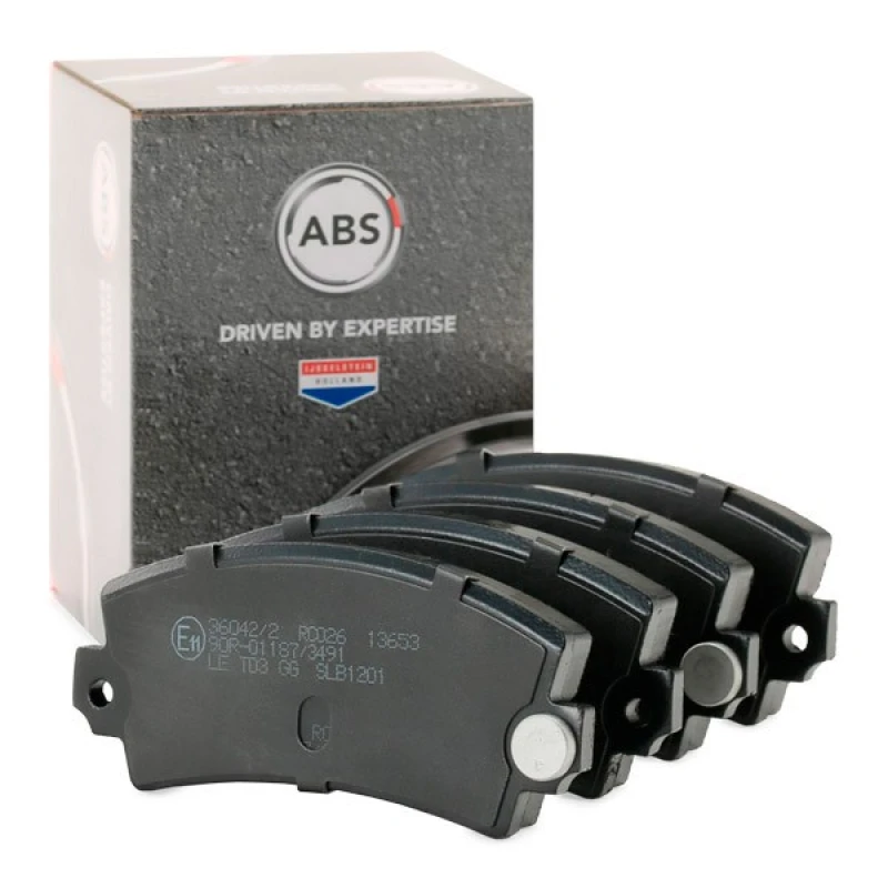 Image of A.B.S. 36042/2 Brake pad set prepared for wear warning indicator Brake Pad Set,disc brake (402)