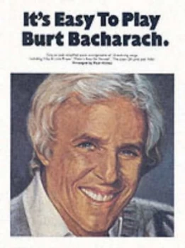 Image of Its Easy to Play Burt Bacharach Paperback