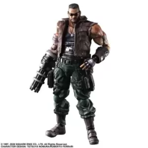 image of Final Fantasy VII Remake Play Arts Kai Action Figure Barret Wallace Ver. 2 28 cm