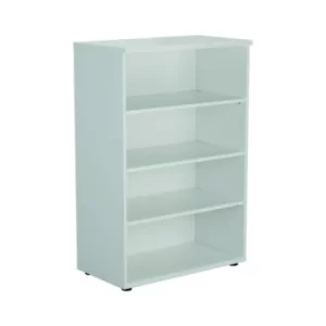 Jemini Wooden Bookcase 800x450x1200mm White KF810377