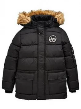 Image of Hype Boys Explorer Parka - Black